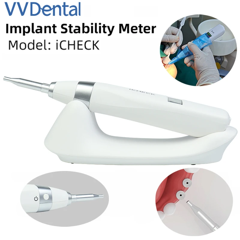 VVDental 2024 New Dental Implant Stability Meter Implant Monitor For Measuring the Stability Of Implants Resonance Frequency