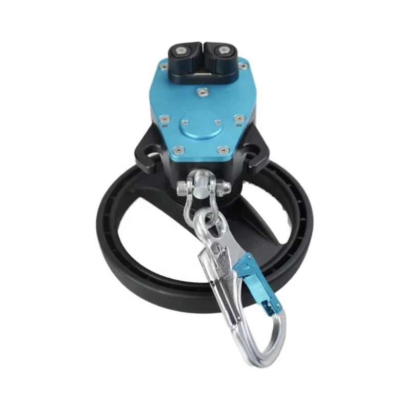 Aluminum Rescue Descent Device Fast Safe Descent Escape Mountaineering Fall Attachment