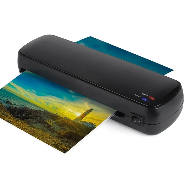 Portable LM2001 A4 Size Laminator, Fast Preheat Smooth No Bubble Speed Laminator Hot Laminator