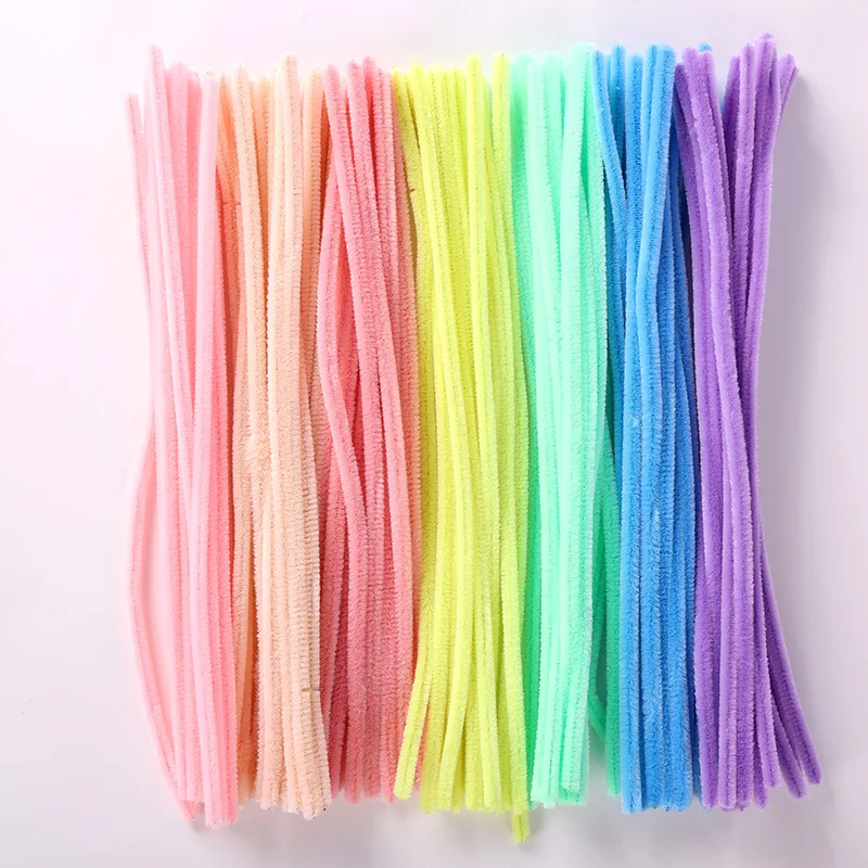 Limpiapipas en Espiral a Granel, Material para Manualidades DIY, Paquete de Material para Tallos, Regalo de Cumpleaños, Decoración del Hogar Hecho a Mano