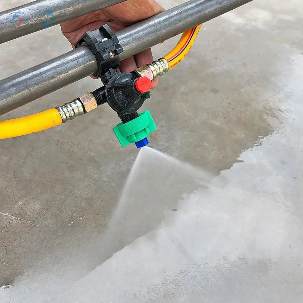 10pcs/lot Hollow Cone Round Atomizing Nozzle, High Pressure Anti-Drip Agricultural Sprayer Nozzle for Crop Spraying