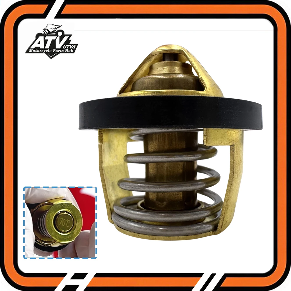 70° 80° Motorcycl Engine Coolant Thermostat For KYMCO Downtown 300 i 70 degrees 80 degrees CH250 CF250 CH CF 250cc 172MM 157MJ