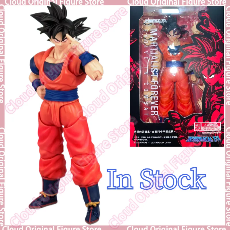 

In Stock Demoniacal Fit Goku Martialist Forever Evolve in Combat 1/12 Scale DBZ Articulated Goku Figure Collectible Hobby