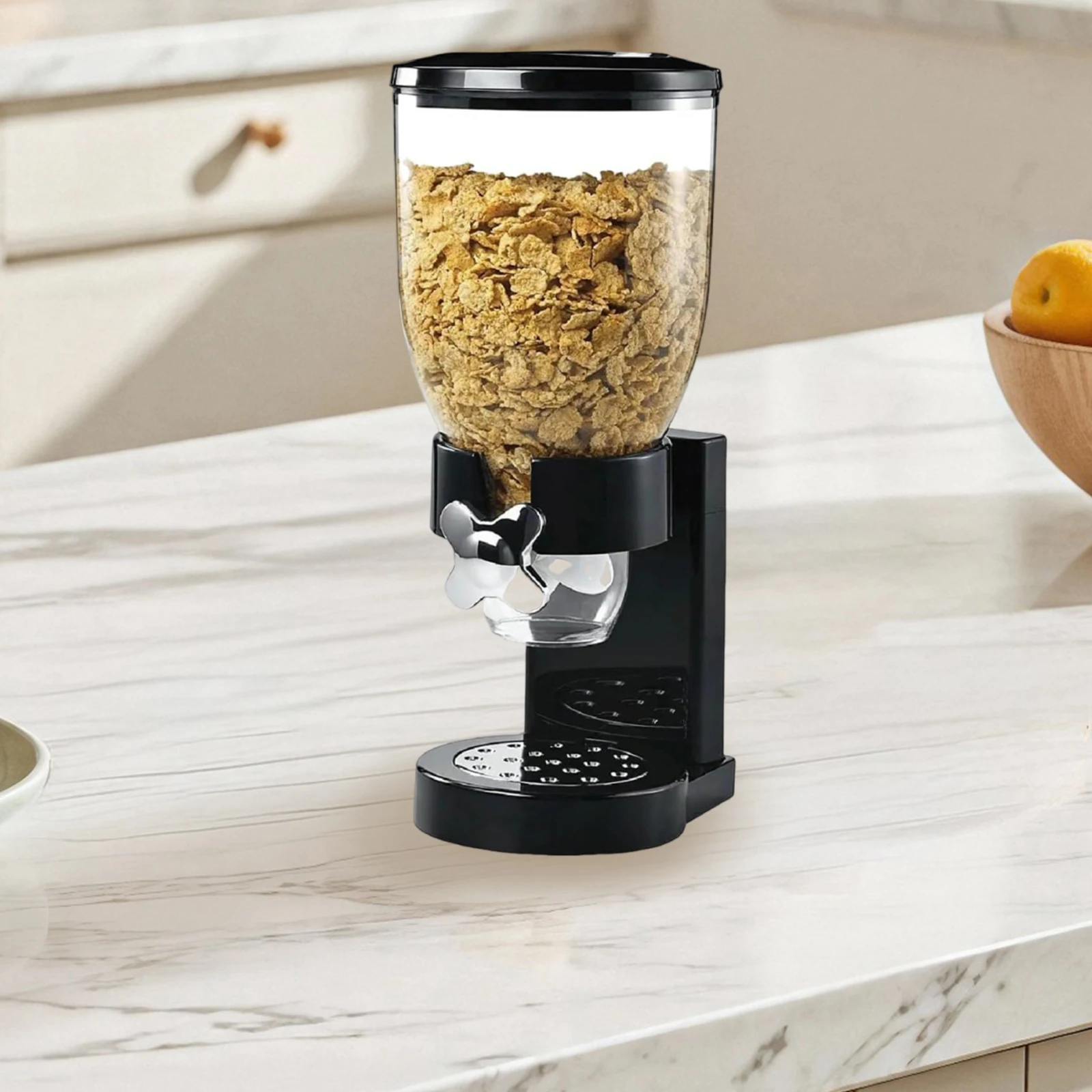 موزع تخزين المواد الغذائية مقبض دوار موزع الطعام الجاف الرطوبة والغبار الوقاية الغذاء الحاويات للحلوى المكسرات الأرز الجرانولا