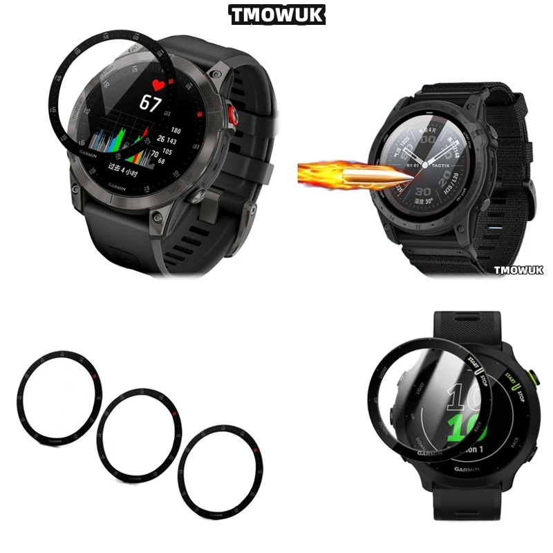 

For Garmin Fenix 6 7 8 7X 6X 7S 47mm 51mm Advanced Technology PMMA Film Enhances Display