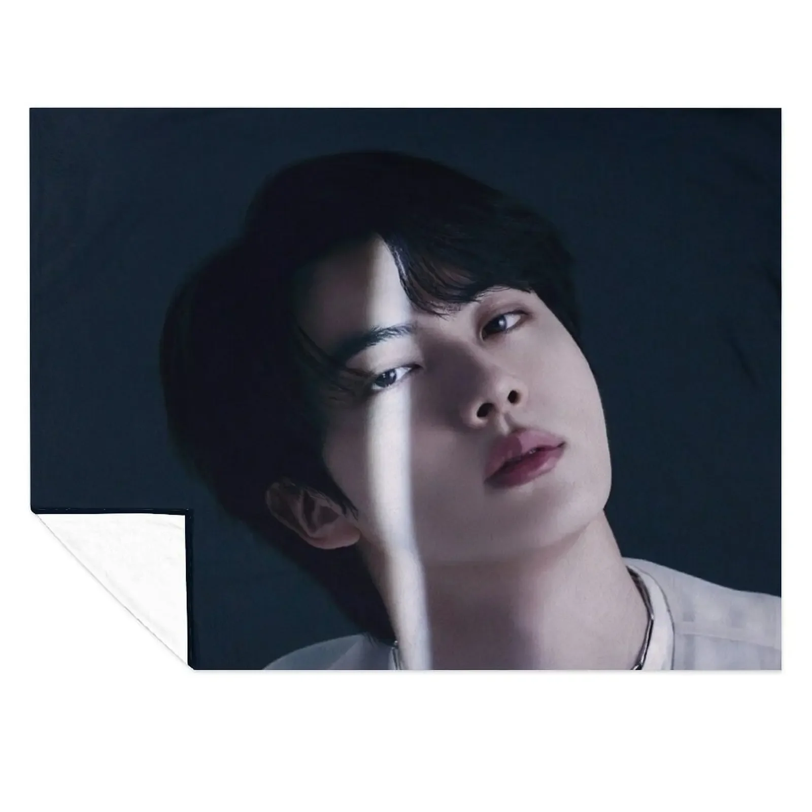

Jin Concept Photo (Door ver.) Throw Blanket Comforter Decorative Beds Luxury Throw Soft Blankets