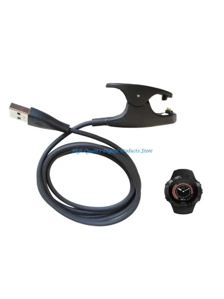 

U2JE 1Pack SmartWatch Portable 4 Pin Charging Station Dock with USB Charging Cable for Suunto5/3 Trainer