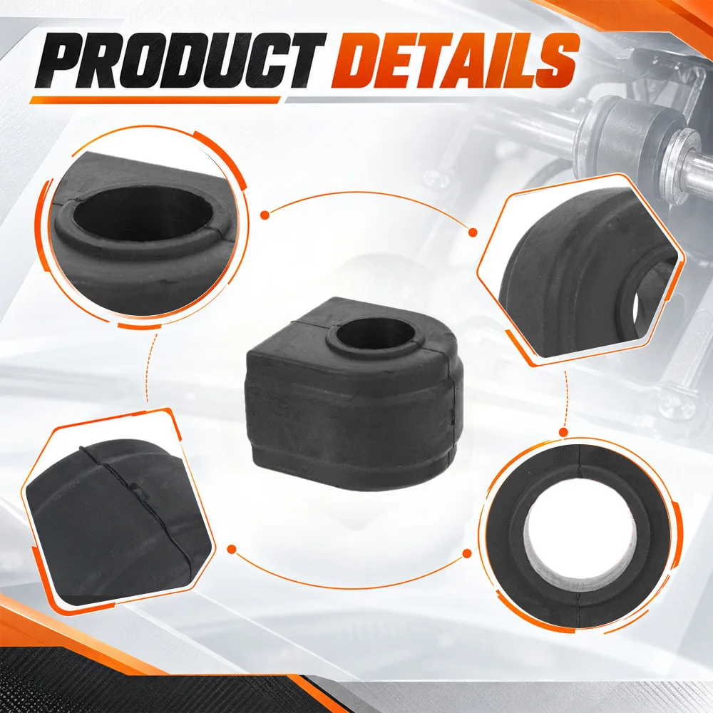 2pcs Front Stabilizer Bar Bushing For BMW X5 E70 with 27mm Front Stabilizer Bar Without Dynamic Drive 2007-2013 31356774737