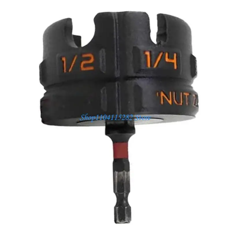 

Ergonomic Socket Wrench Spanner Adapter Suitable For Manual Electric Drills Prevents Crossing Threading In Auto Repairs