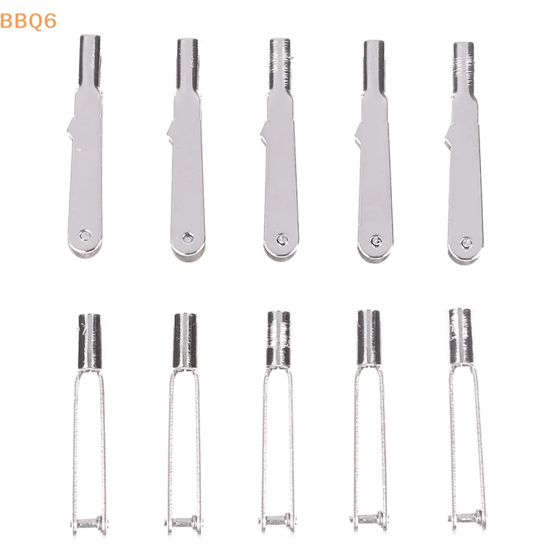 

10PCS M2/M3 Metal Iron Clevis Chuck Pull Rod Connector Clamp Horn Alloy Screw Accessories Kit For RC Aircraft Car Model Plane