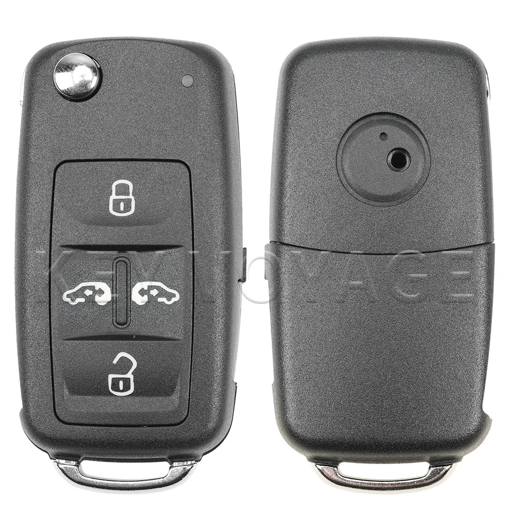 KV 5B مفتاح السيارة عن بعد 5K0837202AD 561837202D/A 433MHZ 48CHIP لـ V-olkswagen Beetle CC EOS Golf GTI Jetta Passat Multivan Sharan