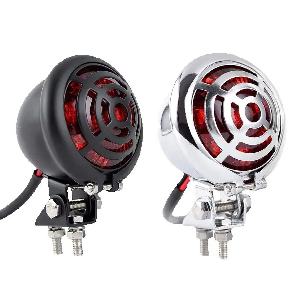 

Motorcycle Modified Tail Light for Honda Yamaha Suzuki KTM Qjmotor Kawasaki SYM Haojin Chopper Custom 12V Universal Rear Light