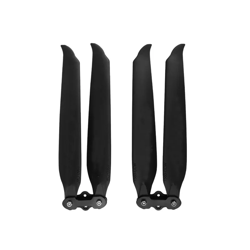 1PCS 15-Inch Folding Propeller 1560 Carbon Fiber Nylon Paddle Positive Negative Blade w Aluminum Clamp for FPV Multi-Rotor Drone
