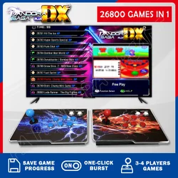 Pandora-Saga Dx2 Box Retro Game Machin, 26800 Video Arcade, 2024 P HD Output TV Games, Convient à la famille, Jouer ensemble, 720