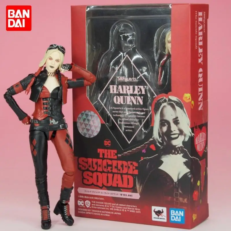 

Original S.h.figuarts Harley Quinn The Suicide Squad In Stock Anime Action Collection Figures Toys Model Birthday Gift