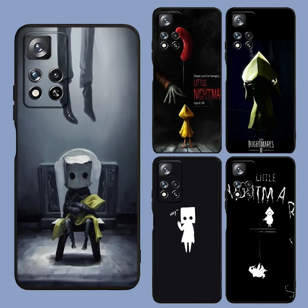 Game L-Little-Nightmares  Phone Case For Samsung Galaxy A13,A21s,A22,A31,A32,A52,A53,A71,A80,A91 Soft Black Cover