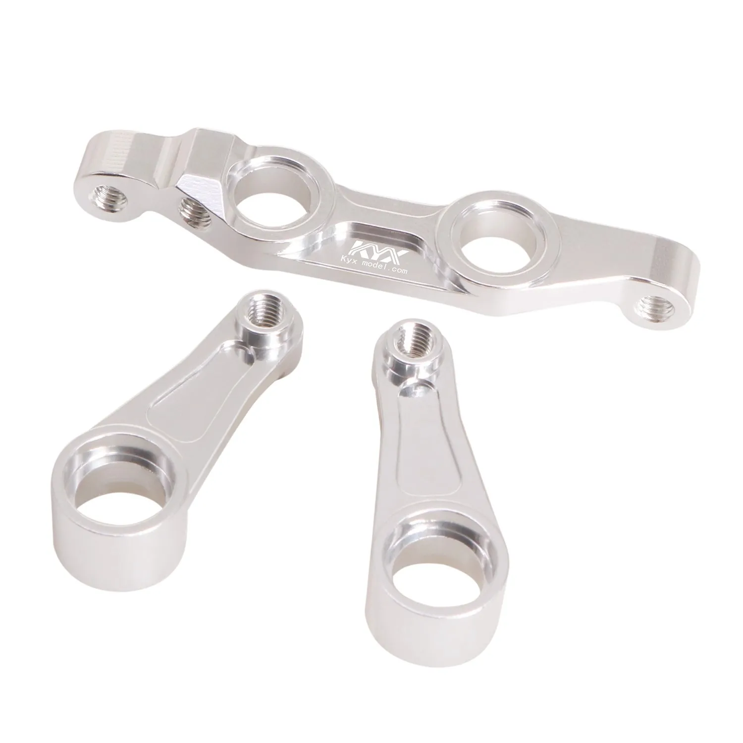 

Tamiya Hornet evo upgrades Aluminum steering set for Tamiya 58742 1/10 scale Electric buggy Option parts