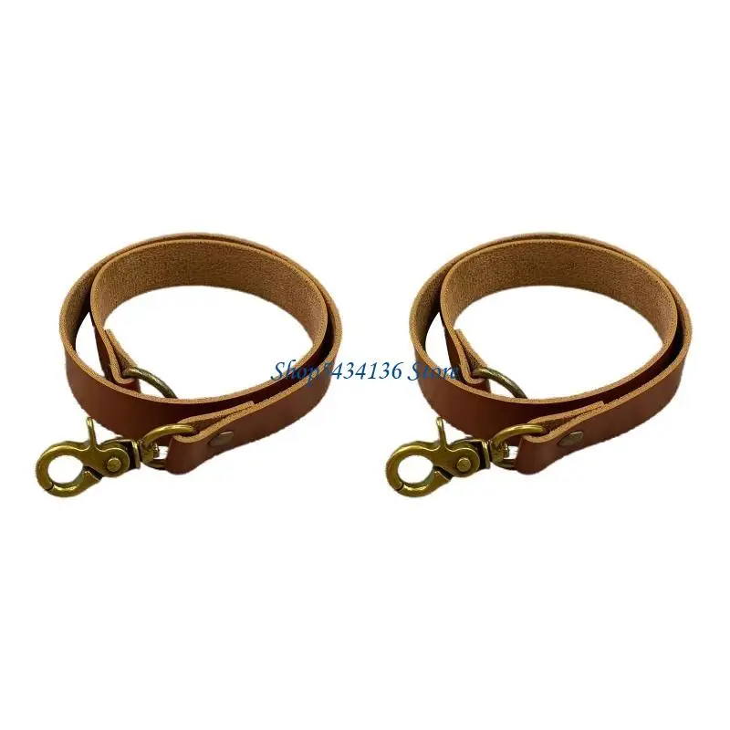 Leather Curtain Tiebacks Leather Curtain Buckle Creativity Curtain Holdbacks European Classic Retro Nail-Free Curtain