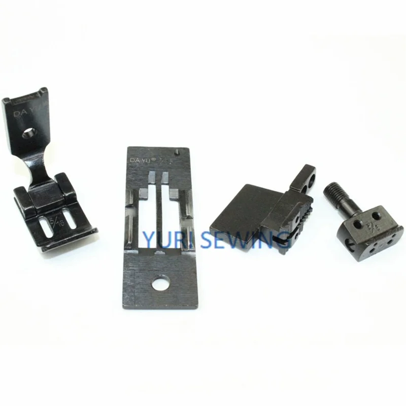 JUKI 842/872/515 guage set needle position Needle plate presser foot teeth double needle industrial sewing machine parts