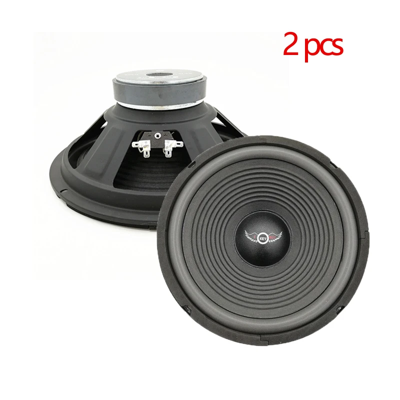 

I KEY BUY 2Pcs/Lot 10 Inch 4Ohm 8Ohm 600W Steel Custom Frame Paper Cone Foam Edge Car HiFi Music Player SpeakerHigh-End Speakers