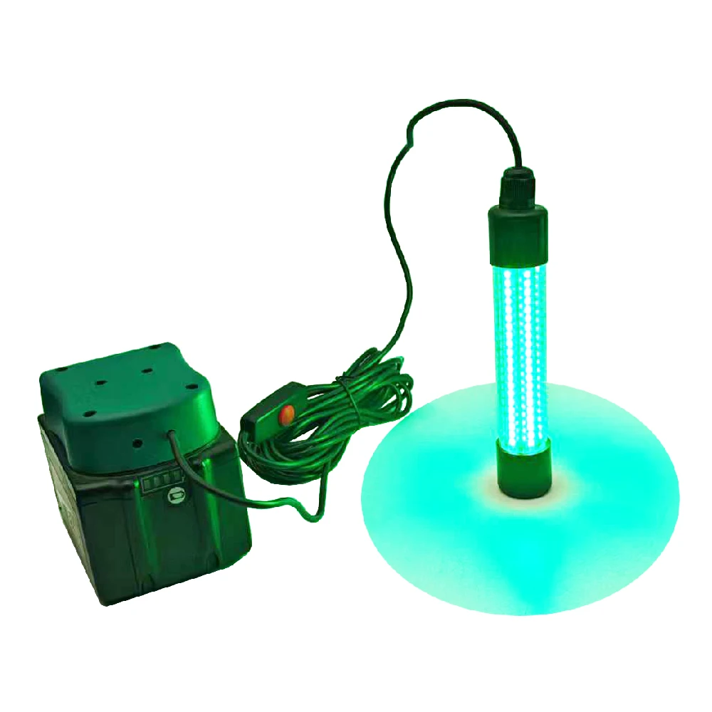 Power Tool Parts For Makita For DeWalt For Bosch For Milwaukee 18V Lithium Battery Underwater Fishing Light Attracting Fish Lamp