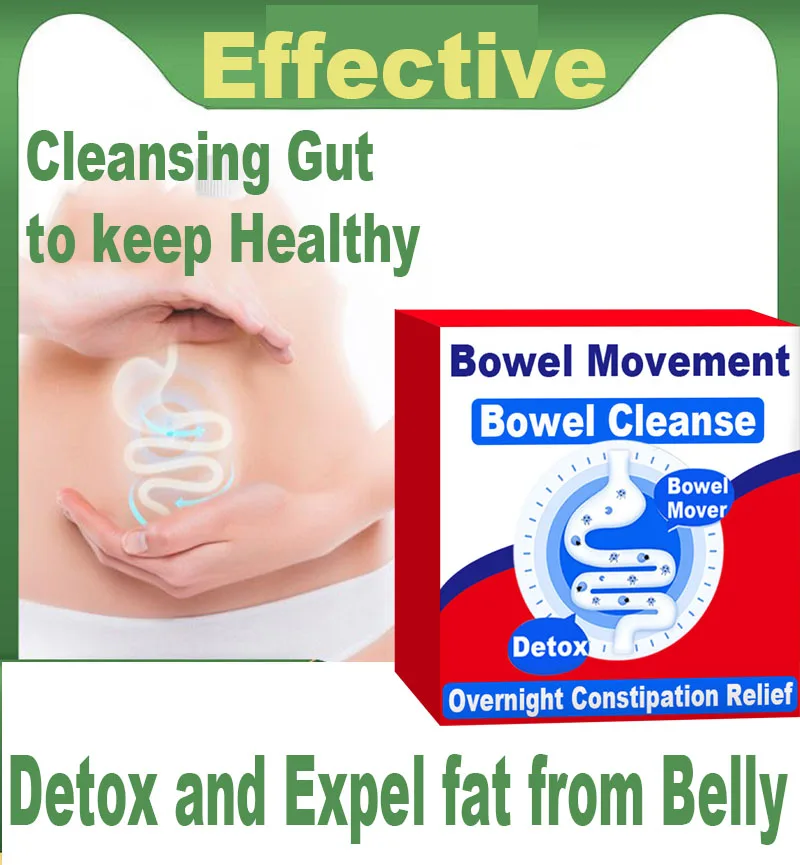 Healty colon clean-se well to keep healthy every day without fat in body