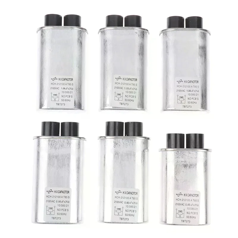 1Pc For Microwave Oven Capacitor Parts 0.85uF / 0.9uF / 0.95uF / 1.0uF / 1.05uF / 1.08uF Microwave Oven High Voltage Capacitor