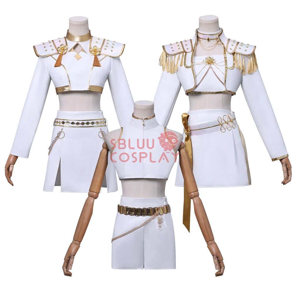 

SBluuCosplay Rumi Zoey Mira Cosplay KPop Demon Hunters Cosplay Costume Wig Women Suit Halloween Party Role Playing Outfit