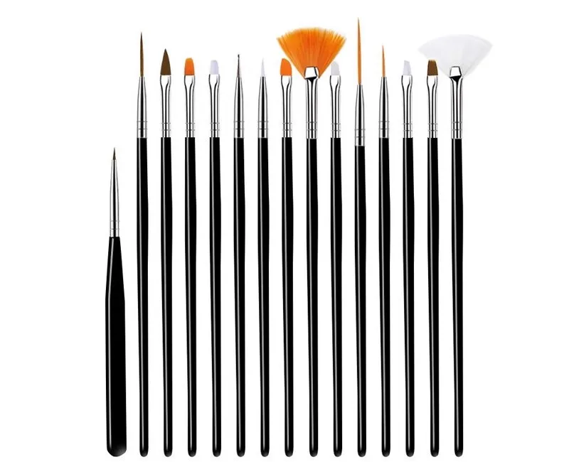 

Color Pens Model Figure Water Based Hand Painted Touch Up paint 15 Piece Set HOBBY Painting Tools