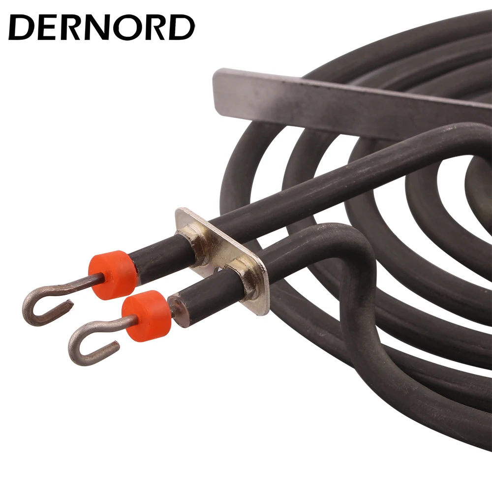 DERNORD 240v Electric Stove Burner Replacement Air Coil Heating Element 1500w/2100w for Cook-top Stove Spiral Heater