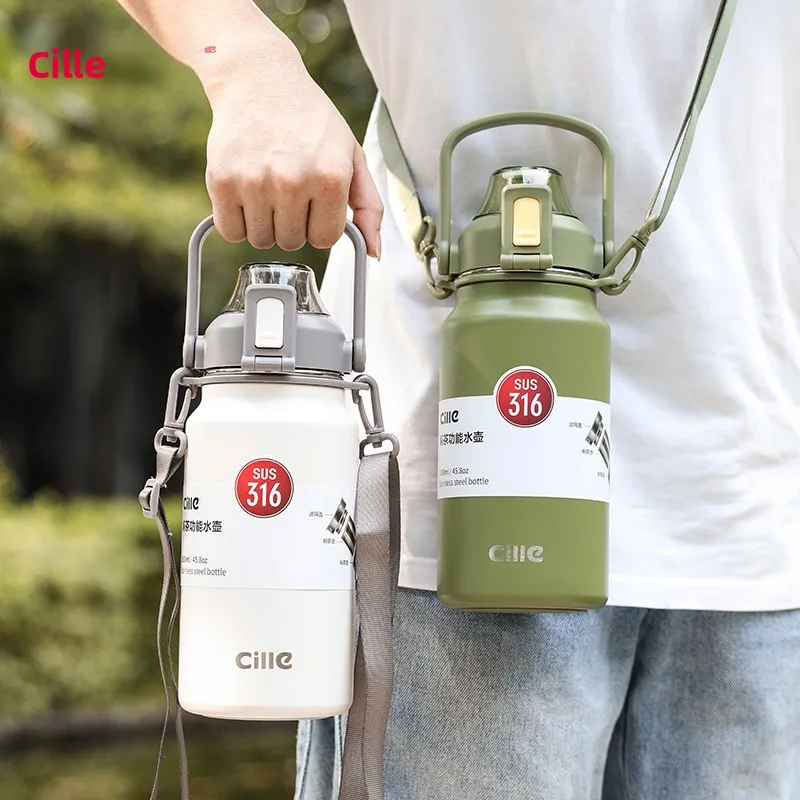 

High Aesthetic Large Capaci 36 Stainl Steel Insulated Tea Leach Outdoor Portable Insulated Cup with Tea Storage And Car...