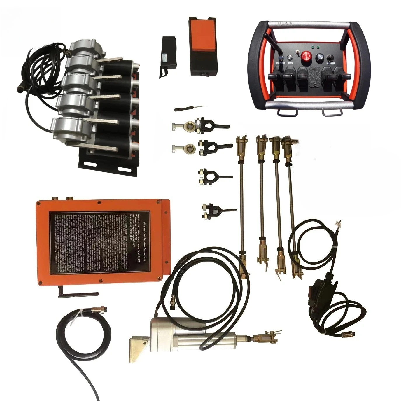 Portable Proportional Radio Remote Control Kit for Truck Mounted Cranes