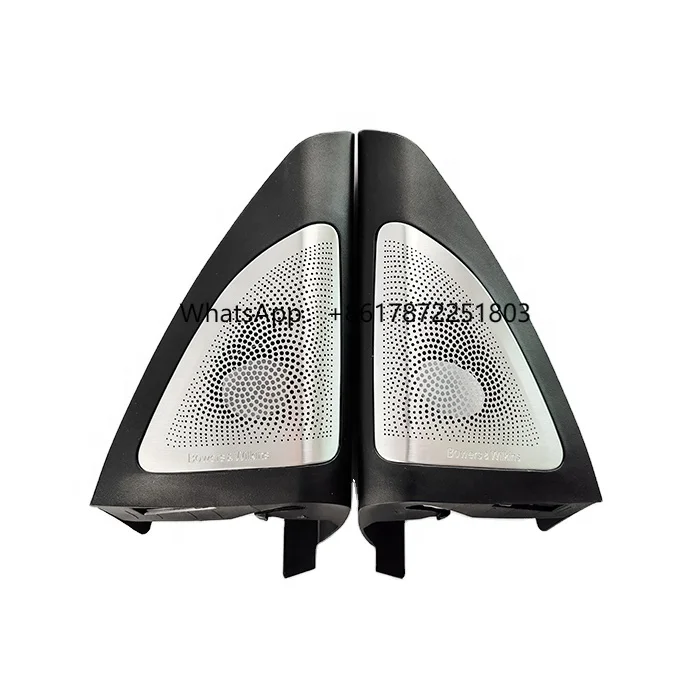 

New for X5 G05 Audio Speaker Horn LED Cover 3-Way Design Luminous Night Lighting Trim Front Rear Door Subwoofer Glow Tweeter