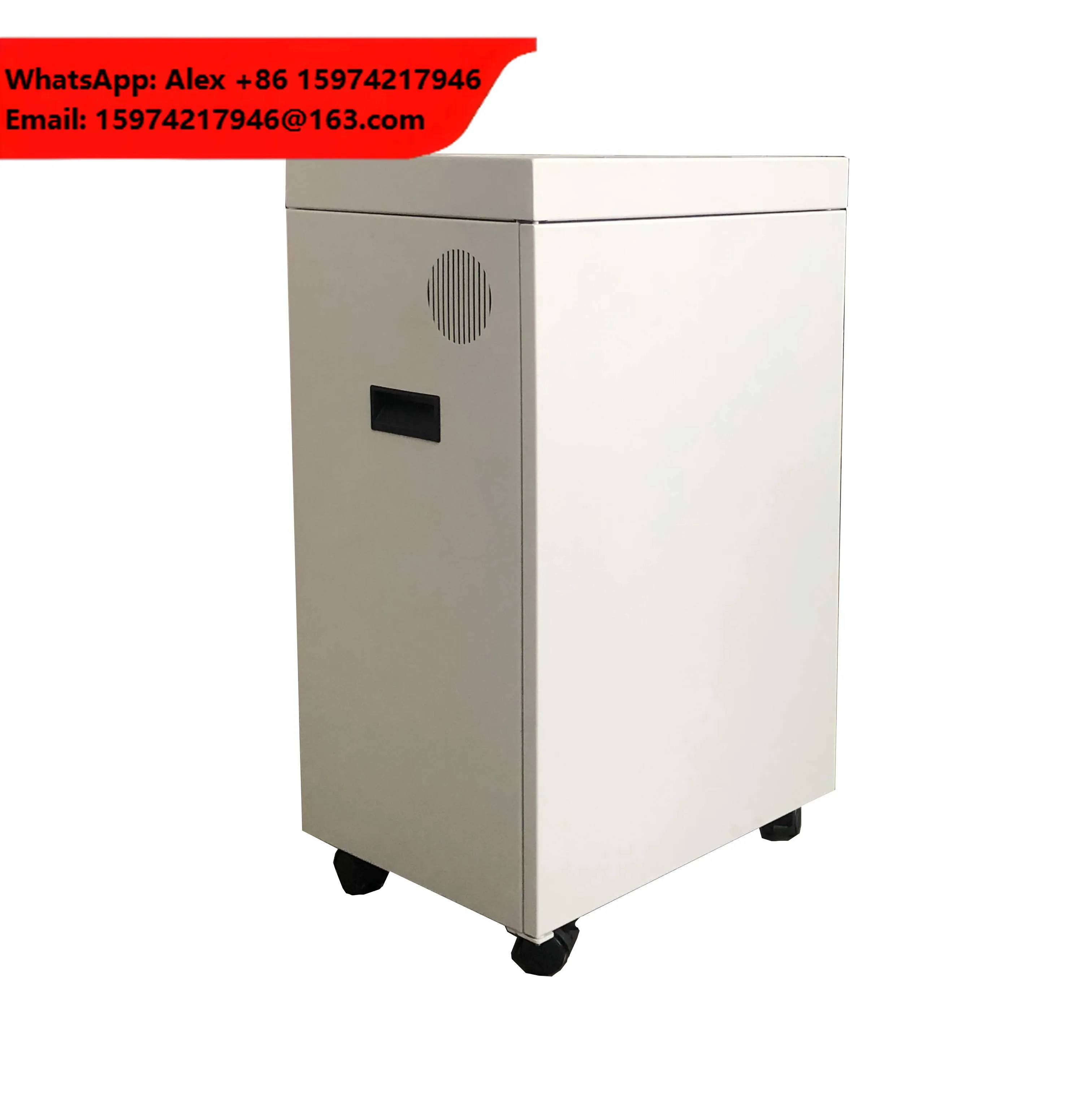 Commercial Double Shaft Shredder CD Card Chips 4*35mm Office Papers Shredder With Castors