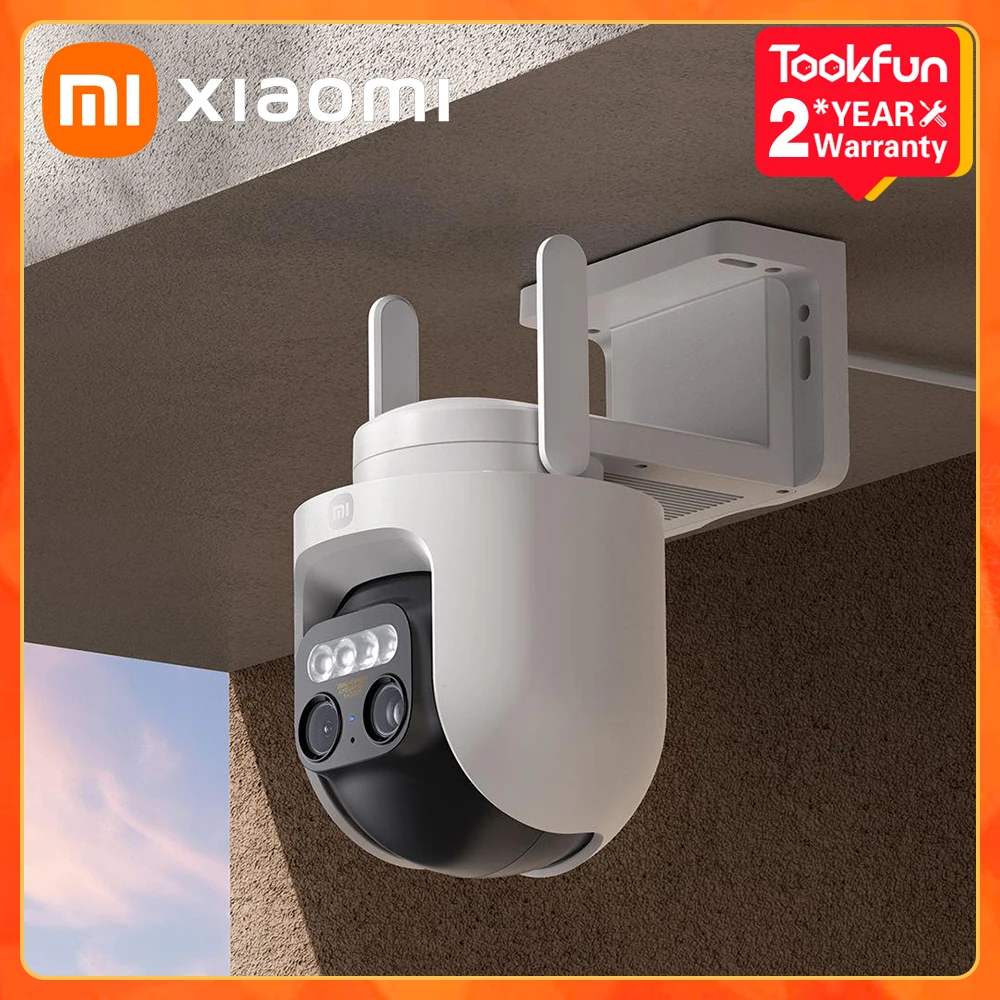 NEW Xiaomi Outdoor Camera CW700S 2.5K CCTV Full-Color Night Vision WiFi 4 Million Pixel IP66 Smart Home Sound And Light Warning