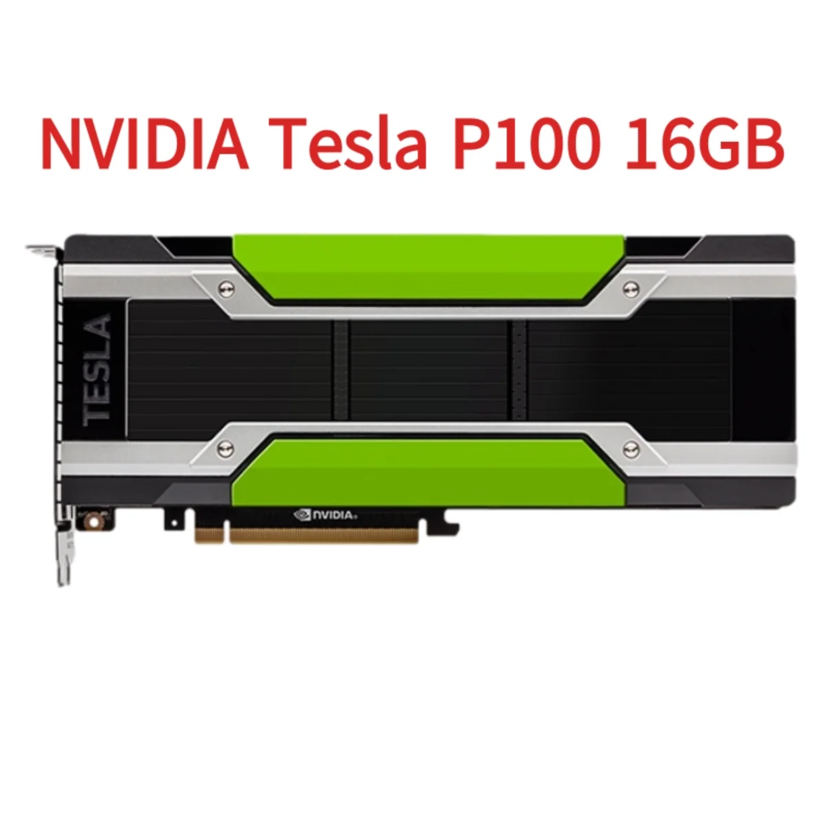 لبطاقة Nvidia Tesla P4 8GB P40 24GB P100 16GB الرسومات GDDR5 Supermicro PCI-E GPU