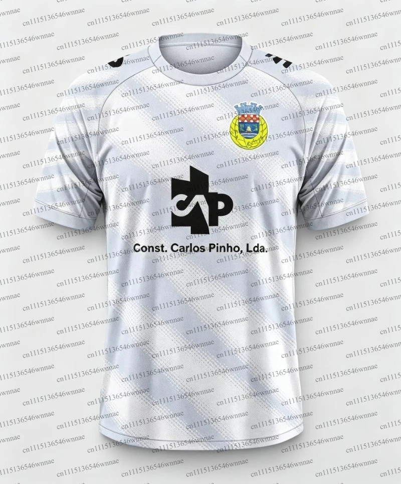 2021/2025 Os Arouquenses Football Jersey Men Kids Short Sleeve Soccer TShirt Arouca Fans Sports Tops Portuguese Training Uniform