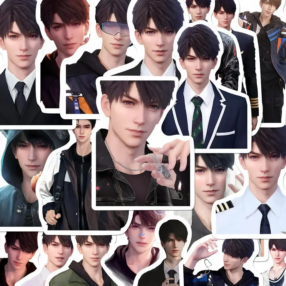 Anime Caleb Love and DeepspaceStationery Decal Paster Sticker Cospaly pinup picture Cartoon Gift Decorate