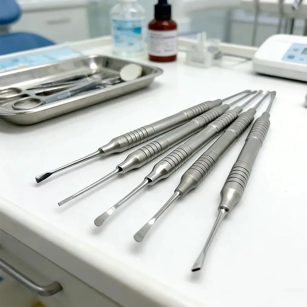 5Pcs Double Ends Dental Implant Periosteal Elevator Tool for Reflecting & Retracting Splitter Separator dental surgical tools