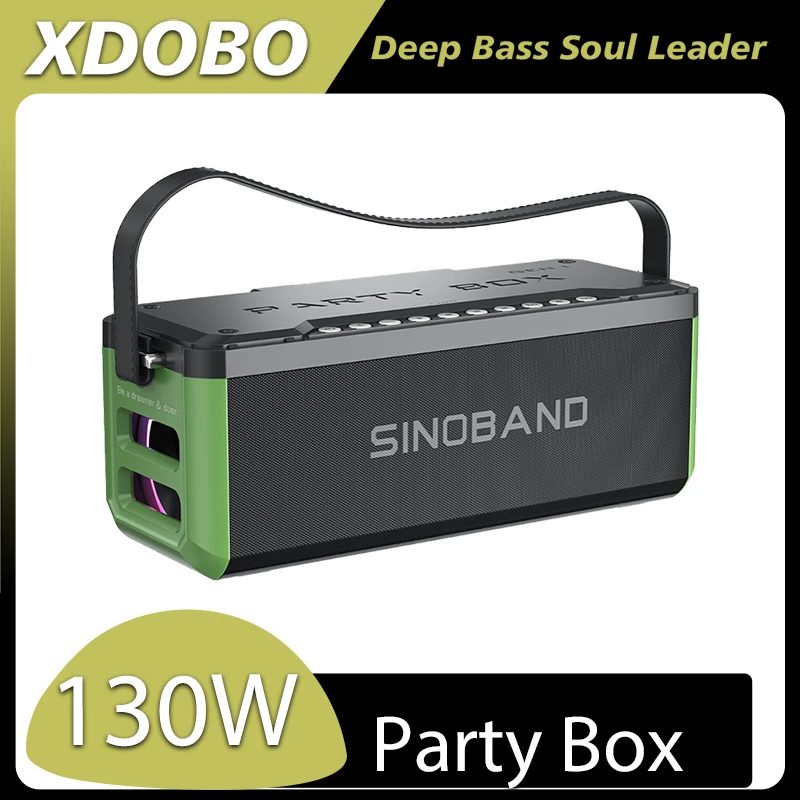 

XDOBO SINOBAND Party Box 1985 130W wireless subwoofer, high-power portable speaker, outdoor waterproof bar stereo speaker