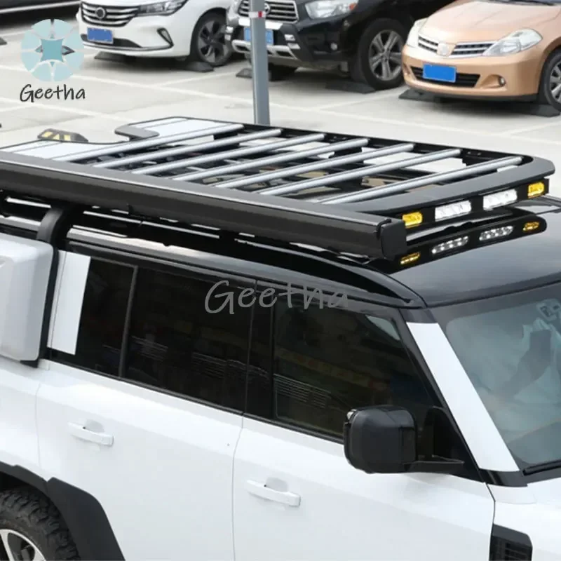

New Style Aluminum Alloy Roof Rack Roof Basket Luggage Rack Roof Basket for Land Rover Defender 90 110 L663