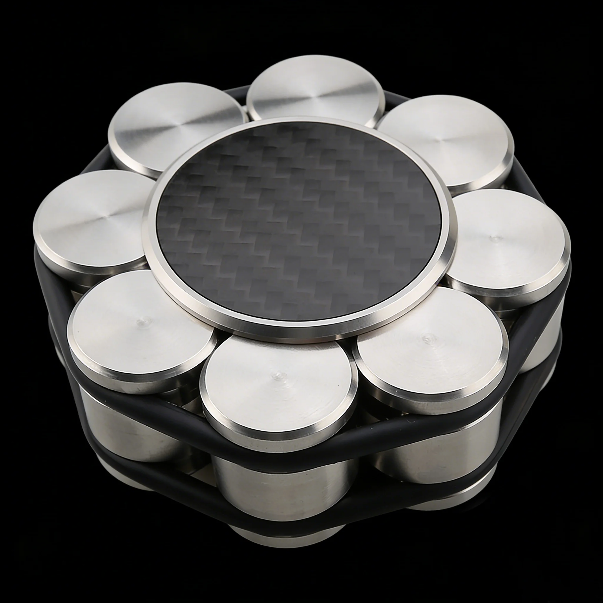 Stainless Steel Material Universal LP Vinyl Turntables Metal Disc Record Weight Stabilizer Player Part