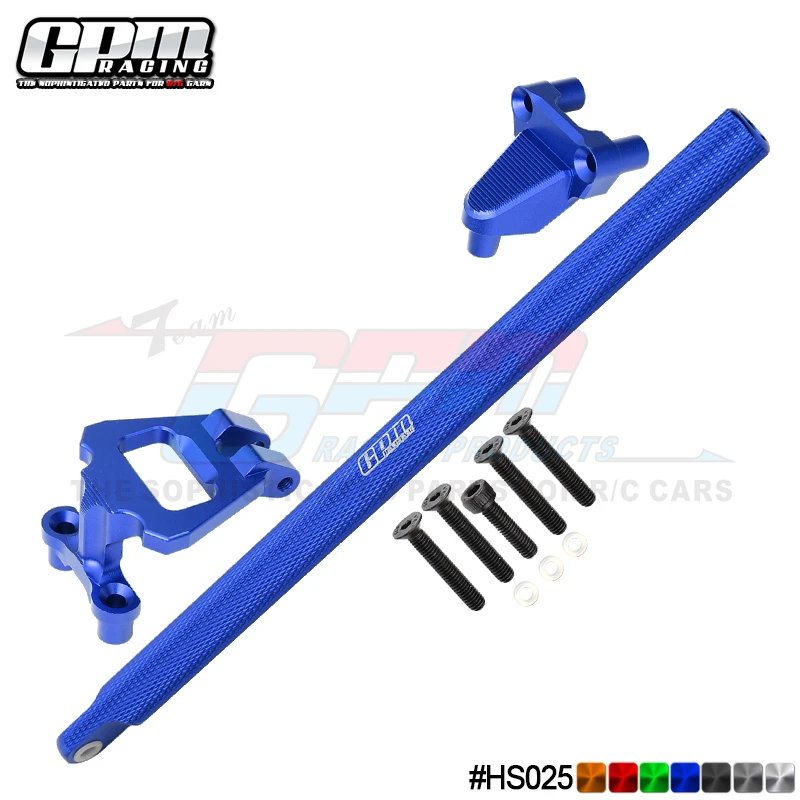 GPM Alloy Center Brace Bar&Mount For TRAXXAS 1/10 4WD Hoss 4X4 VXL 3S