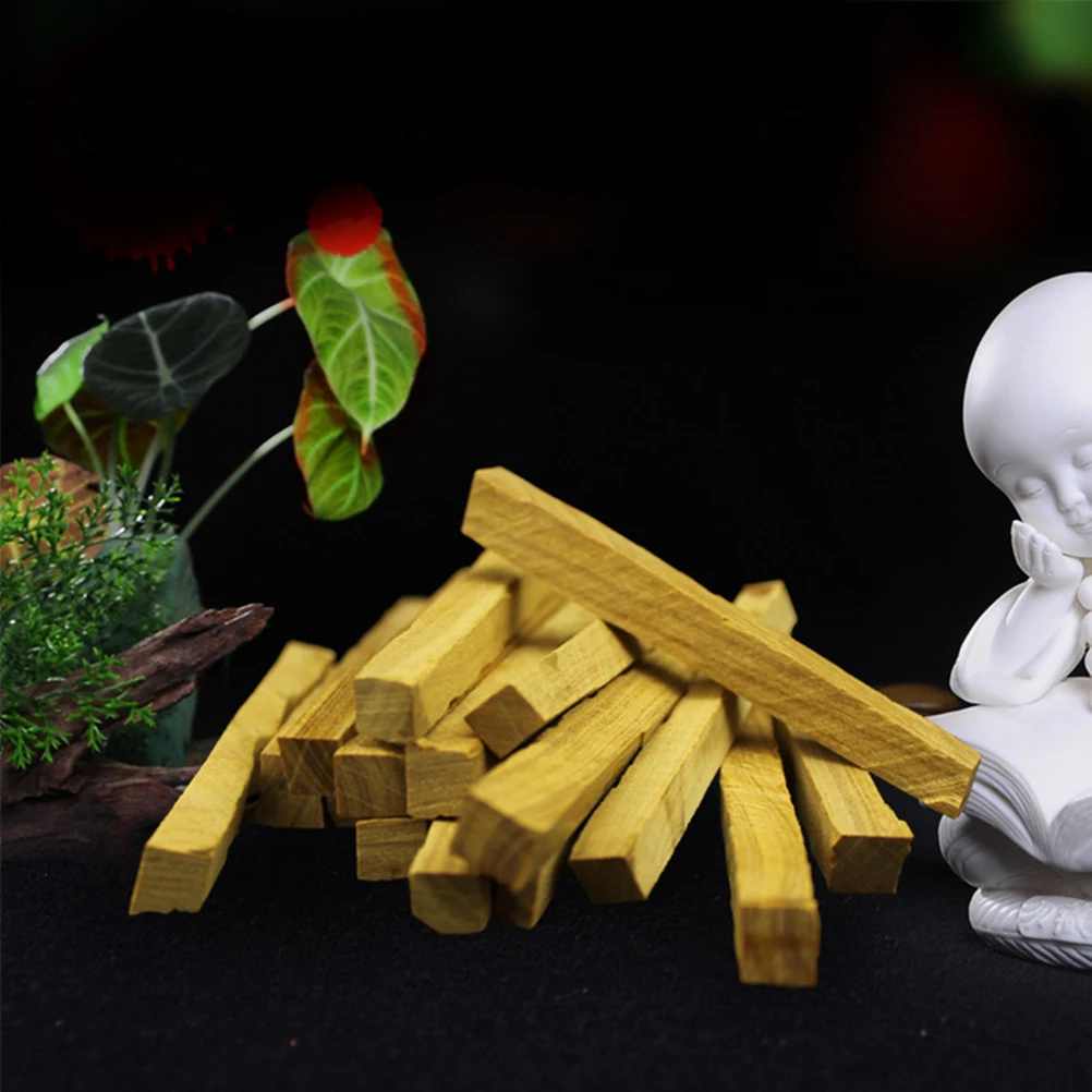 

200g Sandalwood Incense Sticks Natural Wooden Strips Purify Air Soothing Aroma Meditation Yoga Natural Incense Sticks