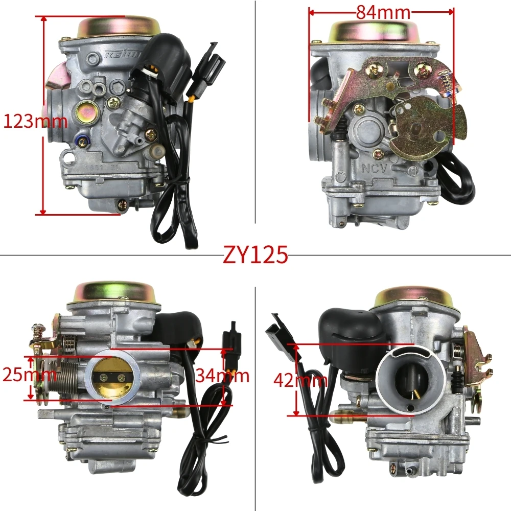 For Yamaha CYGNUS125 ZY125 LIYING125 NCV 24MM Motorcycle Carburetor Carb - Image 2