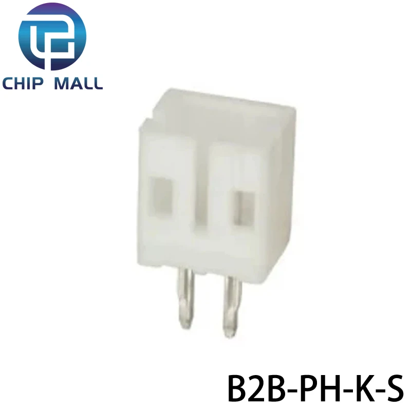 50PCS B2B-PH-K-S JST Connector Pin Base 2p 2.0mm Plug-in New From Stock