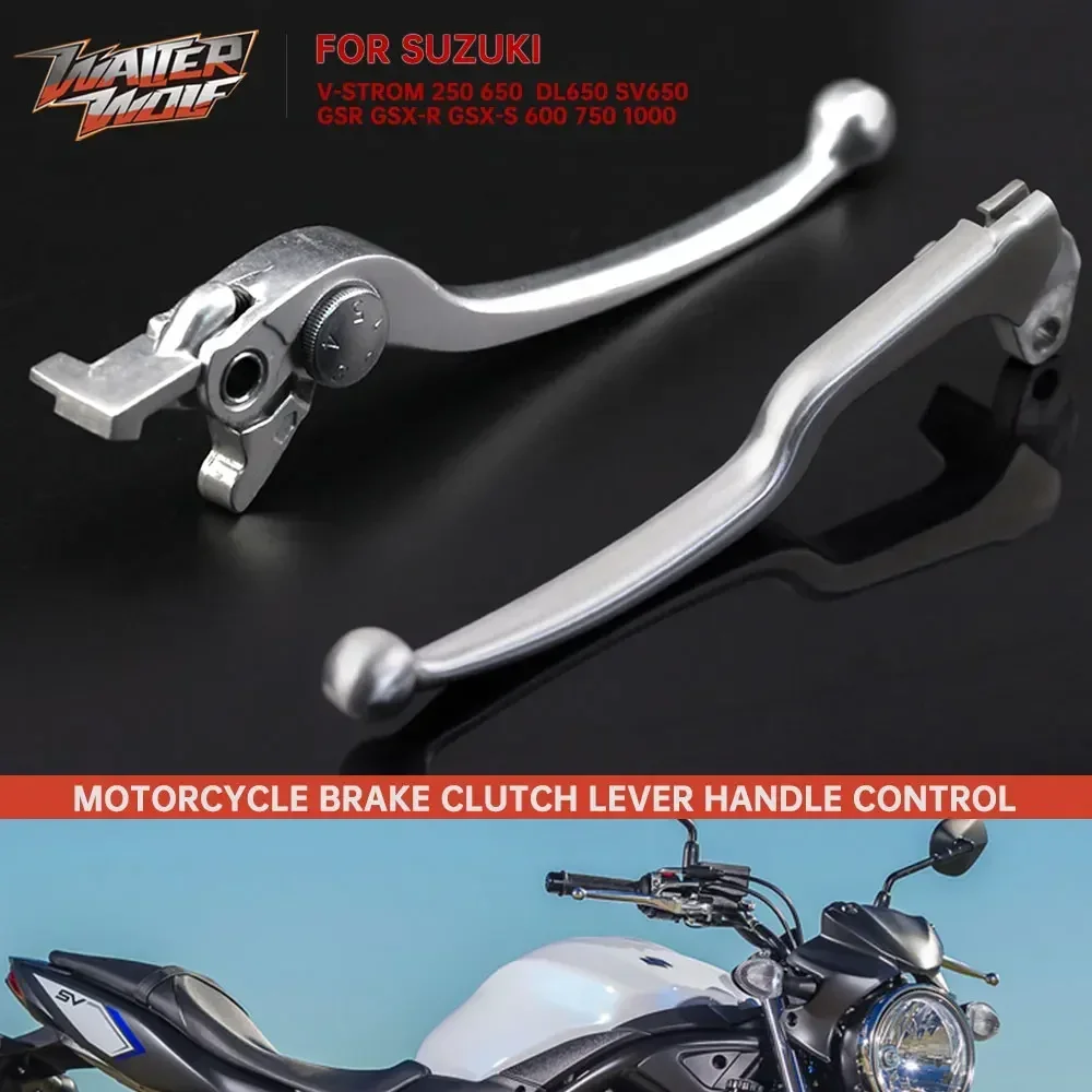 Dźwignia sprzęgła hamulca przedniego do Suzuki GSX-R GSXR GSR GSX-S 1000 750 600 GSX-S750 TL1000S SV650 DL250 DL650 V-Strom 650 1998-2023