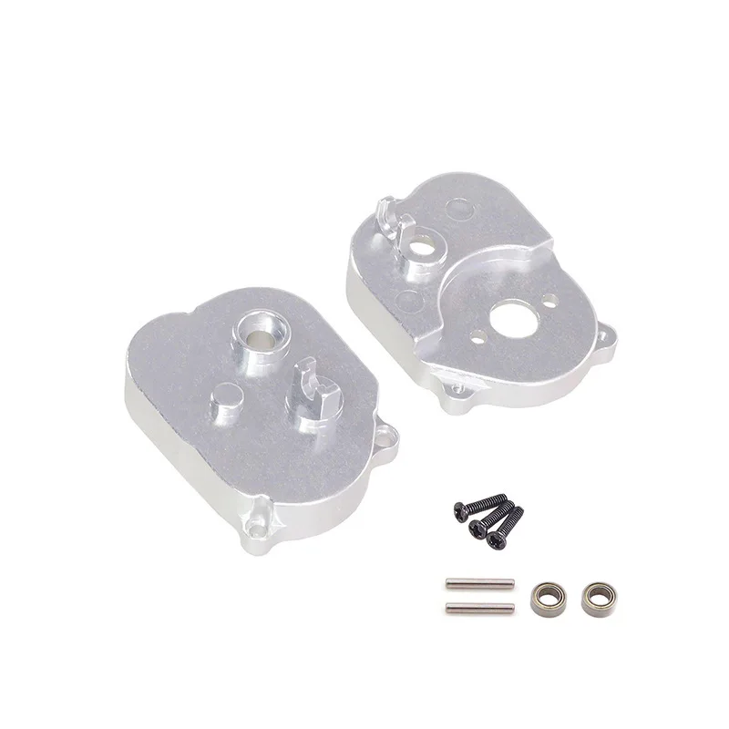 Metalen chassis trekstang schokdemper transmissie as 370 versnellingsbak montage Voor MN82 LC79 82 S 82Por 1/12 RC Auto upgrade Onderdelen
