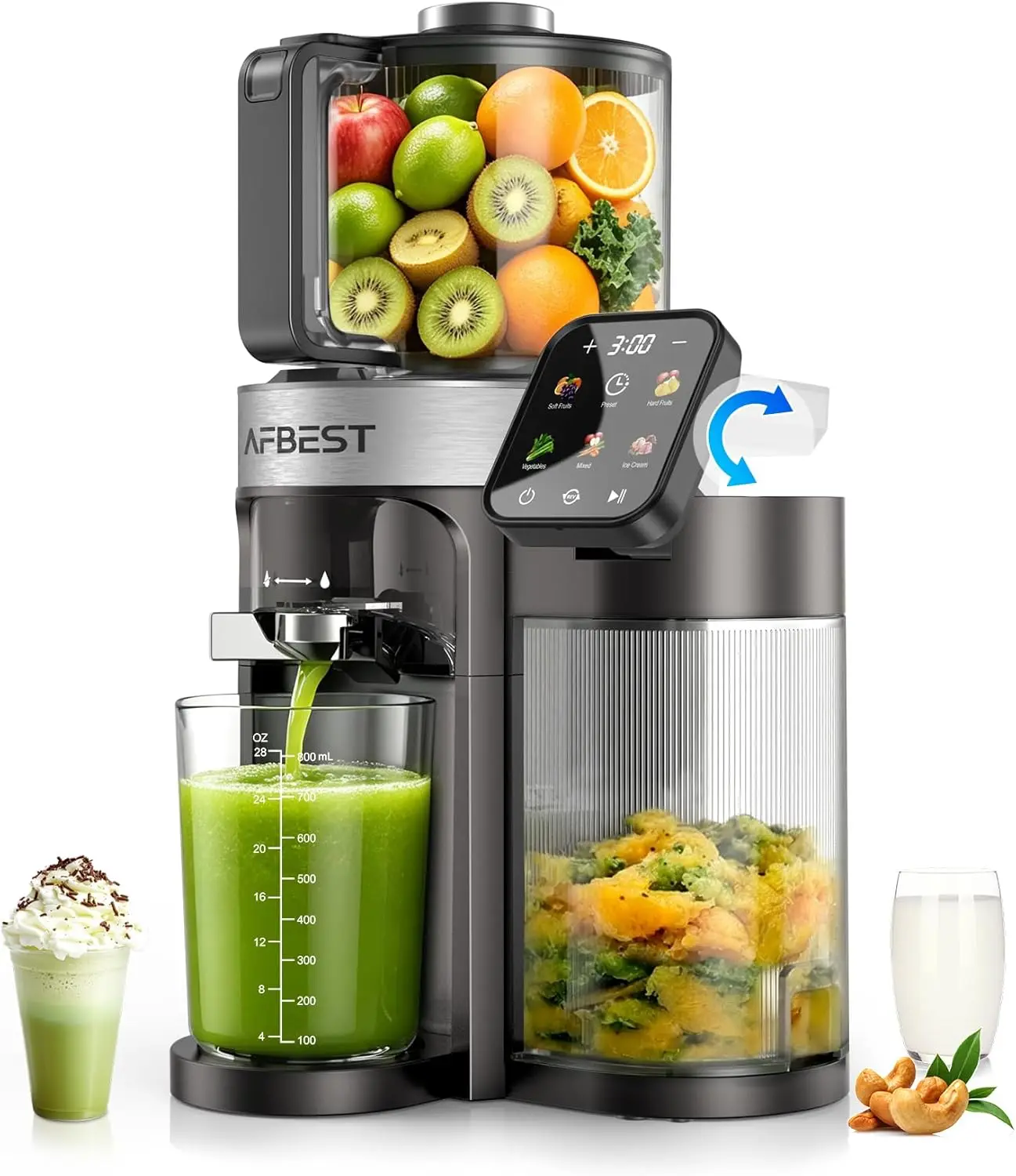 2026 Upgraded Cold Press Juicer Machine – 6.5