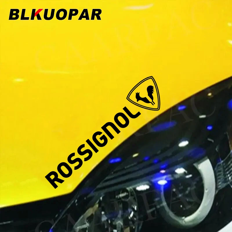 BLKUOPAR Rossignol Car Sticker Waterproof Sunscreen JDM Die Cut Vinyl Decal Creative Surfboard Skateboard Helmet Car Accessories